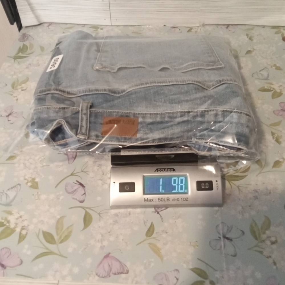 Judy Blue Boyfriend Fit Relaxed Medium Wash High Rise Cuffed Womens 24W - Picture 13 of 13